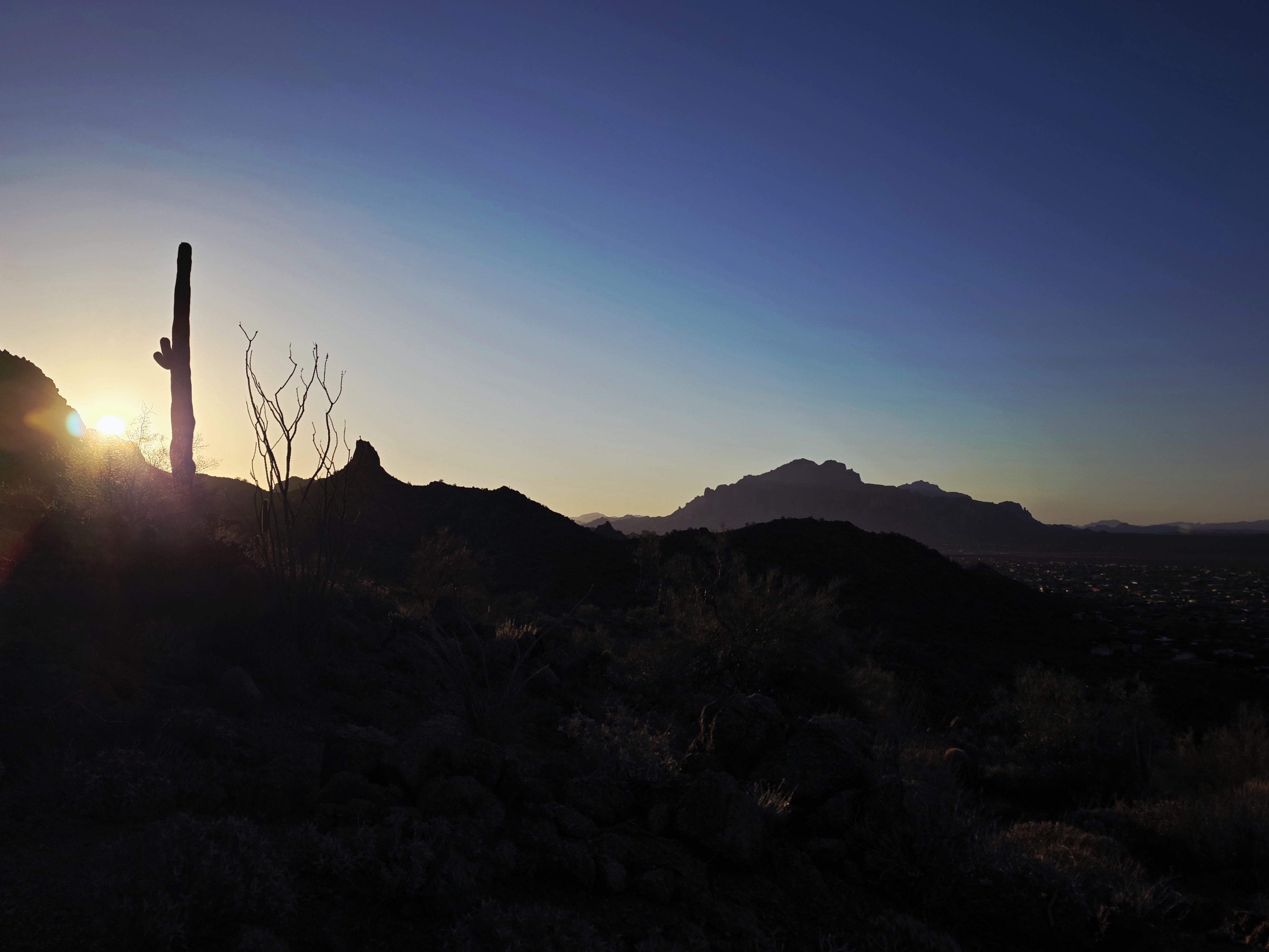 Sunrise at Tonto National Forest (Apache Junction)